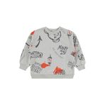 Civil Urban Empirme Erkek Çocuk Sweatshirt, 2-3 Yaş, 19330J26025W1-AGR-2, Açık Gri, erkek-çocuk