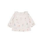 Civil Yakalı Balerin Empirme 6-18 Ay Sweatshirt -, 12-18 AY, 19330J55525W1, Ekru, kız-bebek