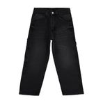 Civil Yan Cepli Baggy Kalıp 6-9 Yaş Pantolon Kot - 6-7 Yaş, 6-7 Yaş, Y2041882226S1, Siyah, Erkek Çocuk