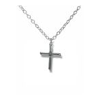 Çivili Haç Figürlü Antik Kolye – 60 Cm Zincirli, Gotik & Unisex Metal Takı
