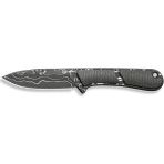 Civivi Mini Elementum Fixed Micarta Dark Green Damascus Bıçak - Yeşil