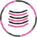 Ciwaa Ağırlıklı Çember 1,2 kg Bel ve Karın Yağlarını Eritmek İçin Tasarlanmış Ergonomik Model - Renkli
