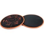 Ciwaa CWA-2247 25 cm Siyah Slider Pilates Egzersiz Kayar Disk