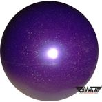 Ciwaa CWA163 - Mor 320 Gr Simli Fig Onaylı Ritmik Cimnastik Topu
