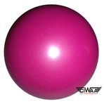Ciwaa CWA165 - Fuşya 320 Gr Simli Fig Onaylı Ritmik Cimnastik Topu