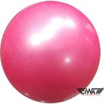 Ciwaa Ritmik Cimnastik Topu 320 Gr Pembe Simli - Kırmızı
