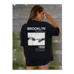 ciwi&life Unisex Rahat Kesim Brooklyn El Oversize T-shirt