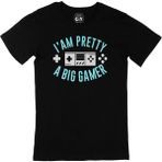 Cix A Big Gamer Siyah T-shirt
