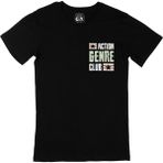 Cix Action Genre Club Cep Logo Tasarımlı XS Siyah Erkek T-shirt
