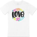 Cix All You Need Love Beyaz Erkek T-shirt