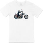 Cix Amerikan Motorcu Kurukafa T-shirt