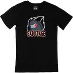 Cix Among Us Sabotage Siyah T-shirt