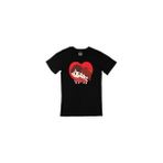 Cix Aşk Öpücüğü L Siyah Erkek T-shirt