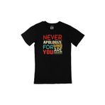 Cix Asla Özür Dileme Siyah T-shirt