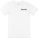 Cix Attack On Titan Yazılı Beyaz Cep Logo Tasarımlı Erkek T-shirt
