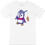 Cix Balıkçı Penguen Tişört - 3XL - Beyaz