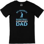 Cix Basketball Father Siyah Erkek T-shirt