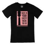 Cix Bass In Your Face Siyah T-shirt