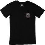Cix Beast Kuru Kafa Siyah Cep Logo Tasarımlı Erkek T-shirt
