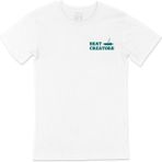 Cix Beat Creators Beyaz Cep Logo Tasarımlı Erkek T-shirt