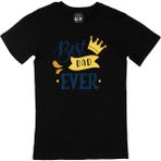 Cix Best Dad Ever Siyah T-shirt