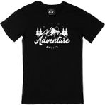 Cix Beyaz Adventure Awaits Siyah T-shirt