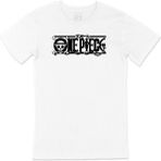 Cix Beyaz One Piece 3XL Siyah Erkek T-shirt