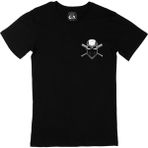Cix Beyzbol Kuru Kafa Cep Logo Tasarımlı XS Siyah Erkek T-shirt