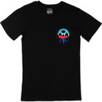 Cix Bisiklet Tutkusu Cep Logo Tasarımlı Siyah Erkek T-shirt