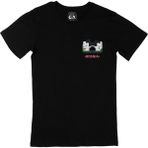Cix Bosna Hersek Cep Logo Tasarımlı 3XL Siyah Erkek T-shirt