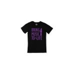 Cix Bring Music To Life XL Siyah Erkek T-shirt