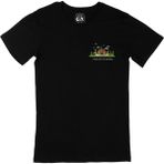 Cix Buda Tapınağı Cep Logo Tasarımlı 3XL Siyah Erkek T-shirt