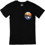Cix Camp Day And Night Siyah Erkek T-shirt