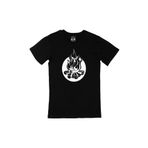 Cix Campfire Siyah Erkek T-shirt