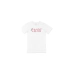 Cix Çiçekli Love Yazılı Beyaz T-shirt