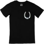 Cix Cix Good Luck At Nalı Cep Logo Tasarımlı Siyah T-shirt
