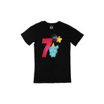 Cix Çocuğumun 7. Yaşına Özel Siyah T-shirt