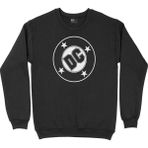Cix DC Comics Logolu Siyah Kapüşonlu Sweatshirt