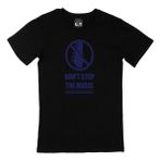 Cix Do not Stop The Music Tasarımlı Kısa Kol Siyah T-shirt