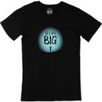 Cix Dream Big Baskılı Kısa Kollu Siyah T-shirt