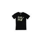 Cix Dream Pop Tasarımlı Kısa Kollu Siyah T-shirt