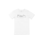 Cix Edirne Çizimli Baskılı Yuvarlak Yaka Beyaz T-shirt