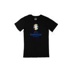Cix Euro 2024 Almanya Kupalı Baskılı Yuvarlak Yaka Siyah T-shirt