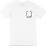 Cix Good Luck At Nalı Cep Logo Tasarımlı Beyaz Tişört - XXL
