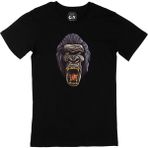 Cix Goril Siyah Erkek T-shirt