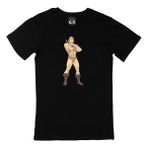 Cix He-Man Baskılı Siyah Erkek T-shirt