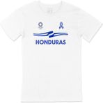 Cix Honduras Tokyo 2020 Olimpiyatları Baskılı Beyaz Unisex T-shirt