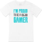Cix I Am Proud Baskılı Beyaz Unisex T-shirt