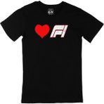 Cix I Love F1 Siyah T-shirt