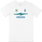 Cix İsveç Euro 2020 Beyaz T-shirt